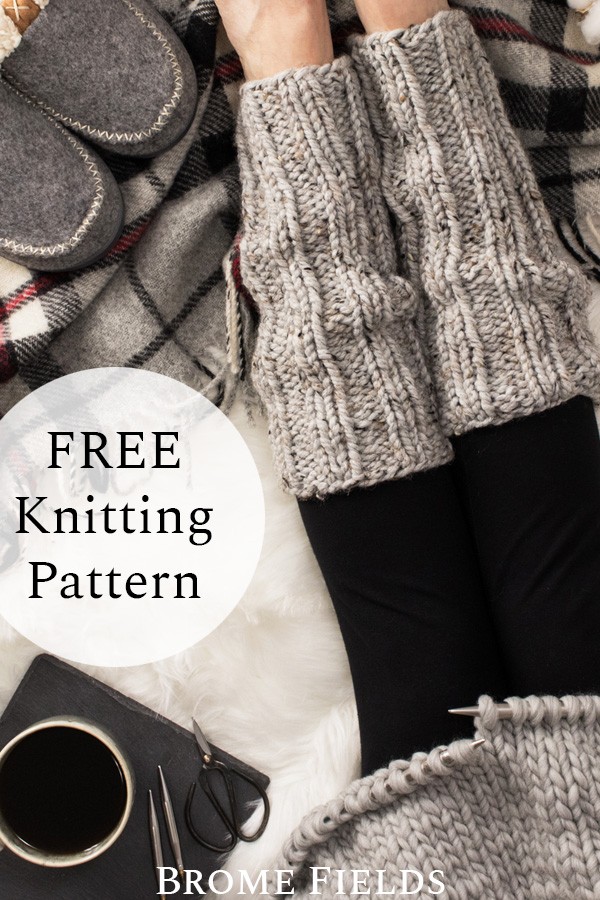 Leg Warmer Knitting Pattern : Daring
