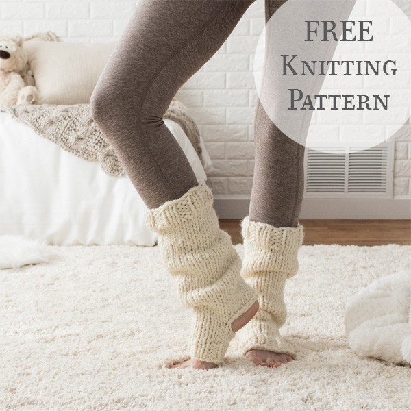 how to knit easy legwarmers! 