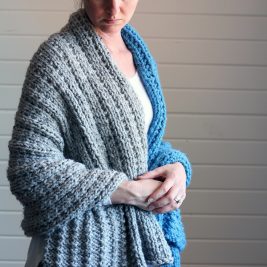 CARING : Blanket Knitting Pattern – Brome Fields