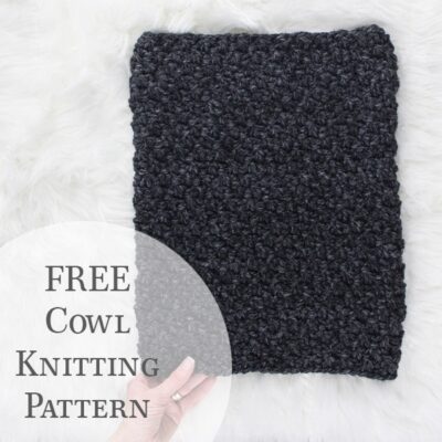 Comfort Cowl Knitting Pattern : Brome Fields