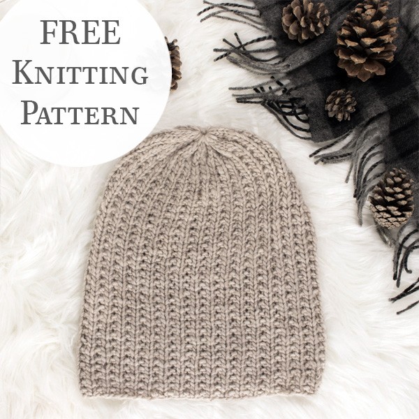 Bulky Slouchy Hat Knitting Pattern : Eternal : Brome Fields