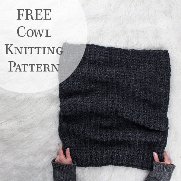 {FREE} Seed Stitch Cowl Knitting Pattern : Endeavor - Brome Fields