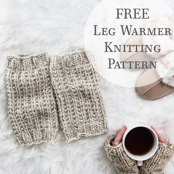 Leg Warmer Knitting Pattern : Silence : Brome Fields