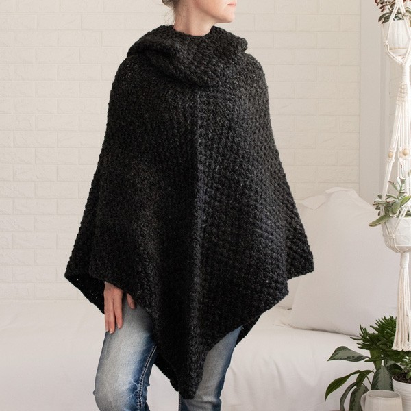 Malala Poncho Knitting Kit– Wool Couture