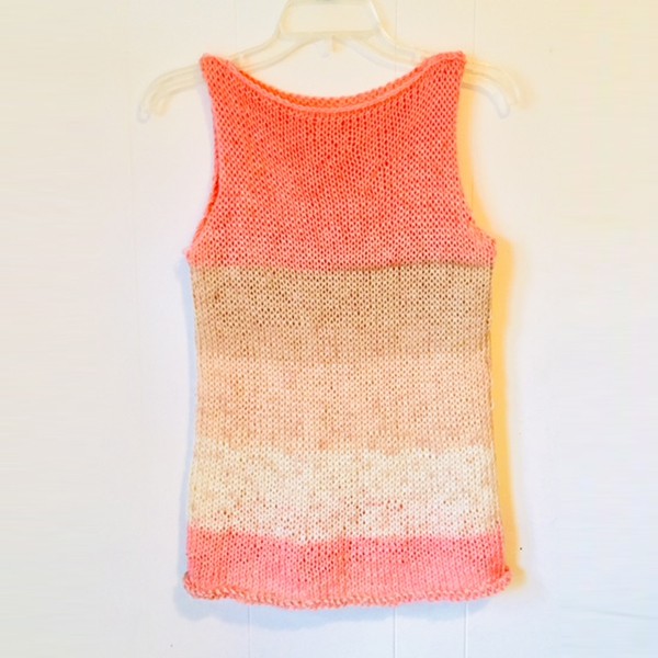 Knitting a tank top for newbies and pros - KnitcroAddict