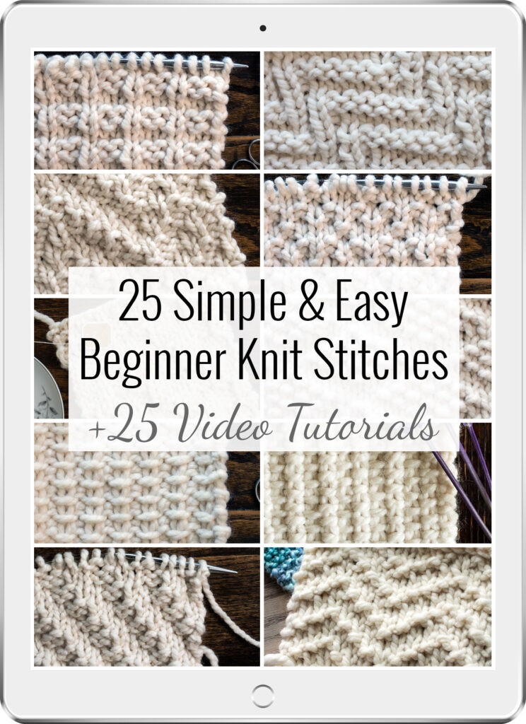 Learn to knit - Free step by step tutorials for beginners [+ videos]