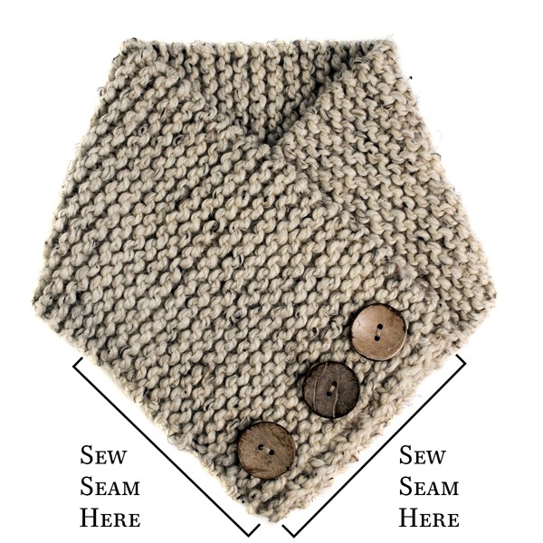 Trust Scarf Cowl Knitting Pattern