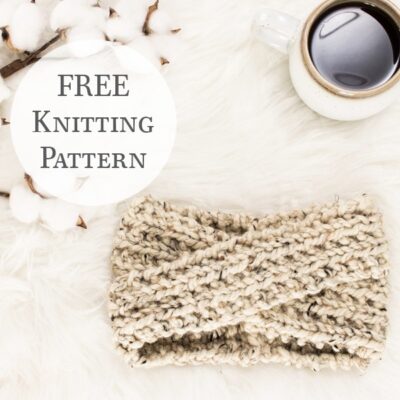 {FREE} Headband Knitting Pattern : Wilderness - Brome Fields