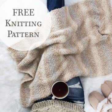 {FREE} Blanket Knitting Pattern : Thrifty - Brome Fields