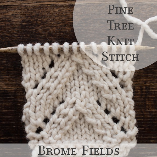 Knitting Stitch Patterns + Video Tutorials : Brome Fields