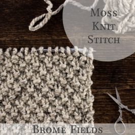 Horizontal Ridged Eyelet Knit Stitch – Brome Fields