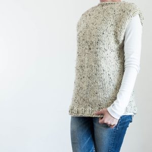 Fall Top Knitting Pattern : Thick & Quick : Brome Fields