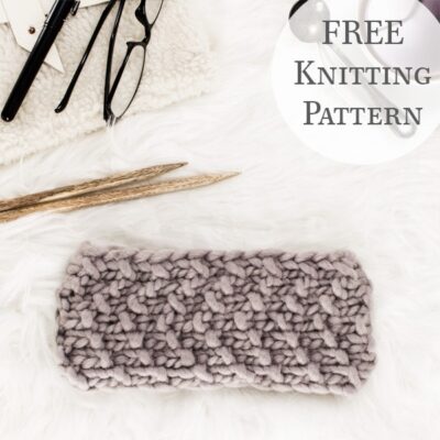 {FREE} Headband Knitting Pattern : Perfectly Imperfect - Brome Fields