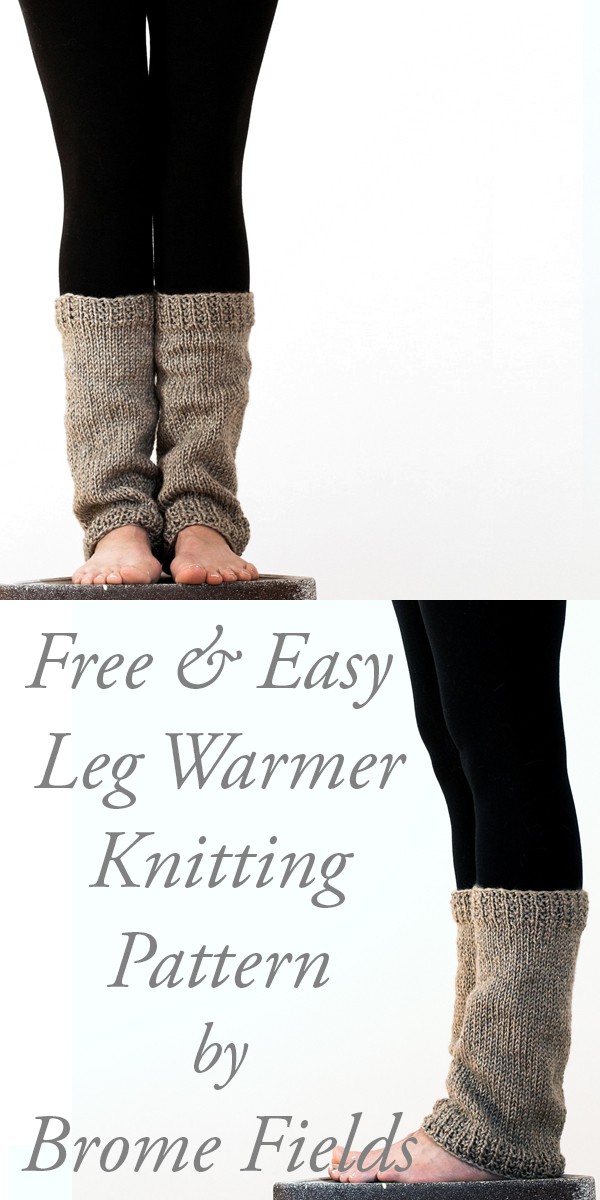 {FREE} PERCEPTIVENESS : Women's Leg Warmer Knitting Pattern - Brome Fields
