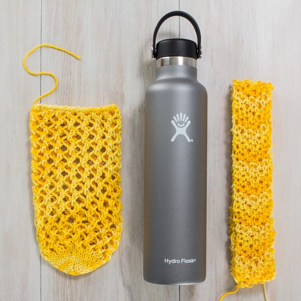 FREE 32 oz Hydro Flask bottle boot: Crochet pattern