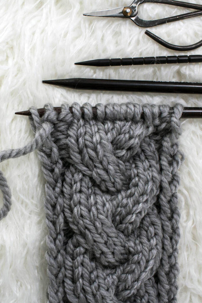 Pin en knitting