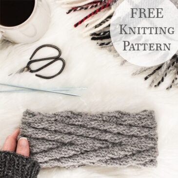 {FREE} Headband Knitting Pattern : Silence - Brome Fields