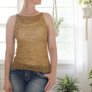 How To Knit a Summer Tank Top Tutorial 