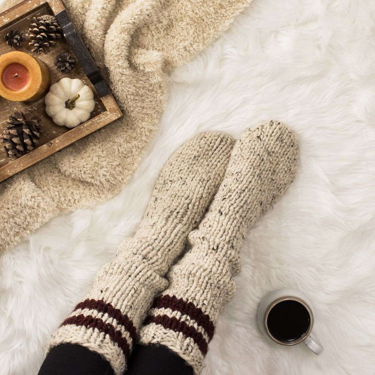Round Sock Toe, Step-by-Step Knitting Tutorial