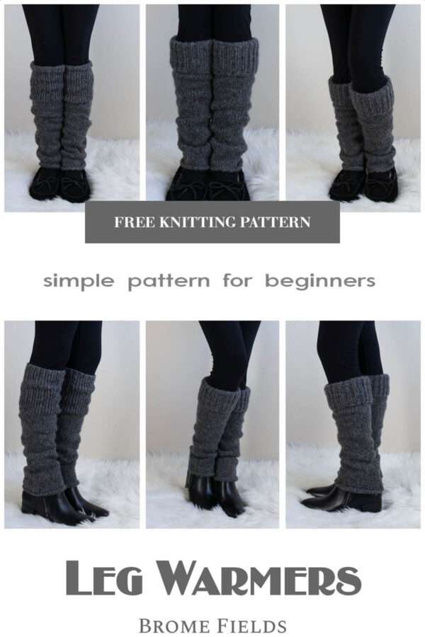 Fuzzy Leg Warmers Knitting Pattern : Brome Fields