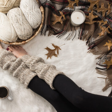 Leg Warmer Knitting Pattern : Steadfast : Brome Fields
