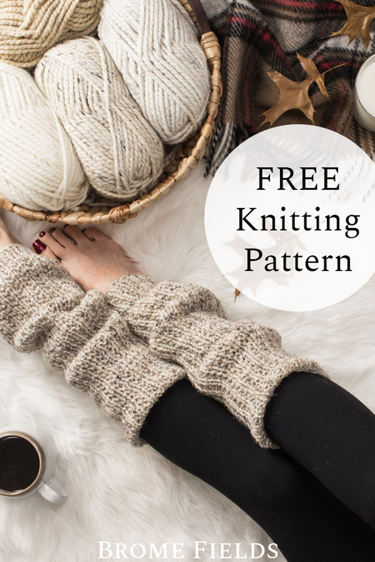 Leg Warmers for Dancers : Free Knitting Pattern : Brome Fields