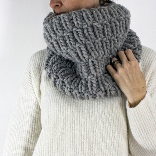 Hygge Hibernation Cowl Knitting Pattern : Brome Fields