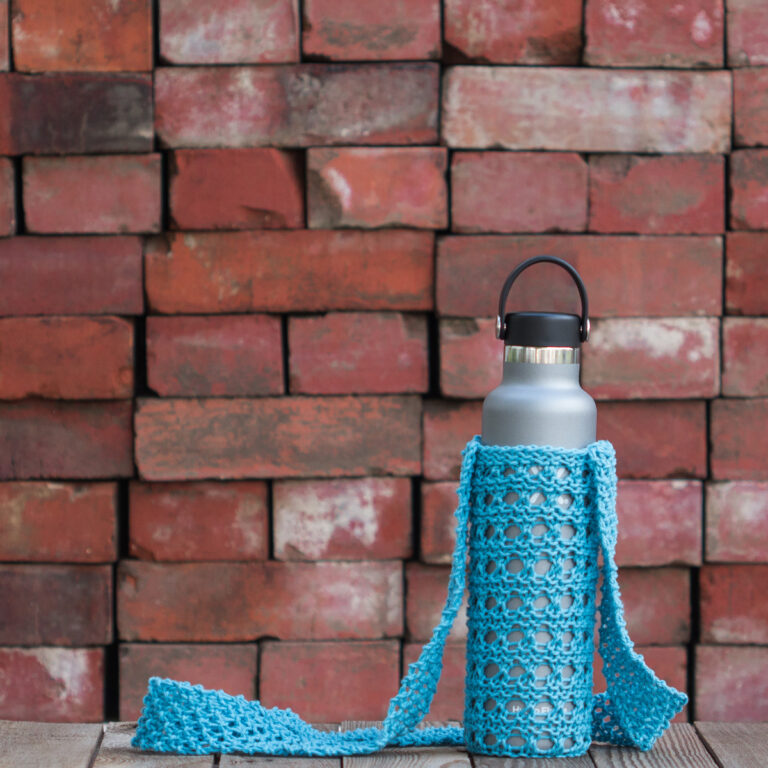 Steel Water Bottle Holder Knitting Pattern