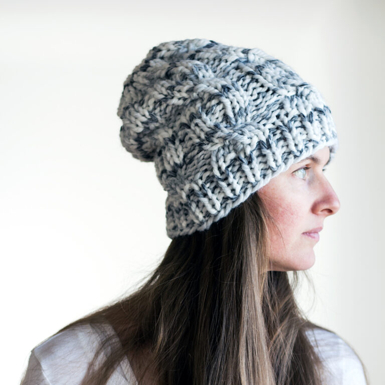 Cable Hat Pattern Knit in the Round